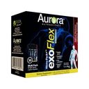 Aurora Nutrascience Micro- Pack Liposomal exoFlex + z witaminą C, wspomaga wspólną elastyczność i funkcję, BiovaFlex Eggshell Membrane, Curcumin & Boswellia, Strwaberry Flavor, 30 pakietów jednorazowych