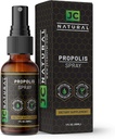 Propolis Throat Spray - Rozpuszczalny w wodzie, Bezalkoholowy. Naturalne wsparcie immunologiczne. Walki Organizmy szkodliwe, Potężny przeciwutleniacz - 1 fl oz (30 ml) przez JC Natural x CGM Labs