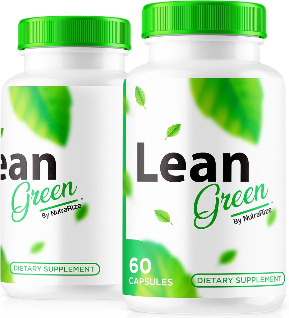 (2 Pack) Lean Green Weight Loss Pills - Natural Supports Active Lifestyle and Fitness, Premium Keto Pills for Tried Energy & Health, Lean Greens Formula, Lean Green Official Review (120 kapsułki)