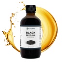 Zatural Black Seed Oil Nigella Sativa Cold Pressed Cumin Oil Trawienie, Skóra, Mózg, Immune, Joints & More (8 Fl Oz)