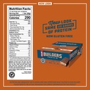 CLIF BUILDERS - Bary proteinowe - Czekoladowy Masło orzechowe Flavor - 20 g Protein (2.4 unce, 12 Count) (Now gluten Free)