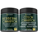 Bundle 7in1 Berberine HCl 97% Suplementy & 6in1 Premium Ceylon Suplementy cynamonowe