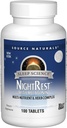Noc odpoczynku z Melatonin Źródło Naturals, Inc. 100 Tabs