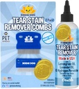 Bodhi Dog Tear Plain Remover & Tear Plain Remover Combs - Delikatnie Removes Plains, Brud od Pet Eyes - Bezpieczny i delikatny na psy i koty - Czyści delikatną futro - Idealny do Grooming & Tear Plain Prevention