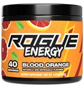 Rogue energy energy Drink Powder for Long Gaming Hours - Energy Powder for Mental Focus - Sugar & Gluten Free - Suplement do gier z kofeiną i witamin - Made in USA (Blood Orange - 40 Servings)