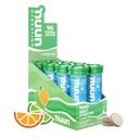 Nuun Vitamins Electrolyte Tablets with Witamina D, C, E, A, & B6, Kwas foliowy, Magnez & 4 Inne niezbędne elektrolity, Gluten Free & Vegan, Tangerine Lime, 8 Pack (96 Służenie ogółem)