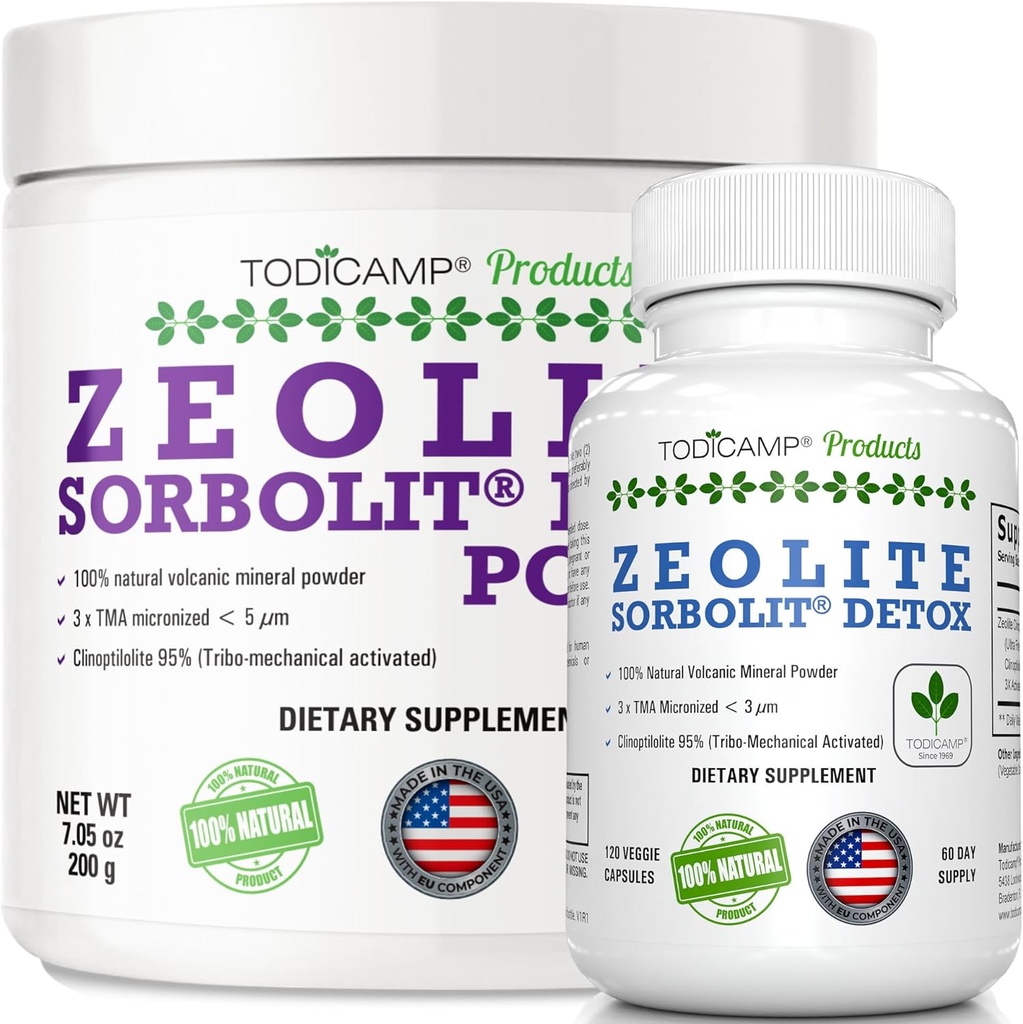 Zeolite Detox Pack Minimum 60 Dni dostaw Zeolite Kapsułki i Zeolite w proszku