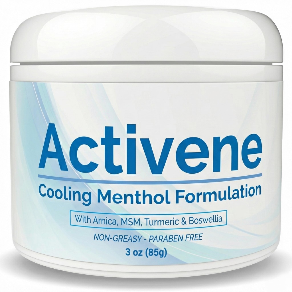 Activene Pain Relief Cream - przeciwzapalne formuła z mocną Arnica, Menthol & MSM dla połączeń, Tendons & Muscles. Wybrane przez chorych na zapalenie stawów, kolano, ramię, szyi, plecy i inne strony