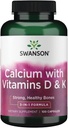 Swanson Tricalcium Complex z witaminami D & K 100 Kapsułki