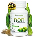 VH Nutrition NONI kapsułki 124; 700mg Morinda citrifolia Extract Pills 124; Natural Antioksydant Supplement to Support Well- Being, Energy, and Vitality Xi124; 60 kapsułki
