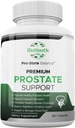 Natural Prostate Supplement for Men, 60 Kapsułek - Żywny mieszanka czosnku, Punicalagins, Tribulus Terrestris & Selenium