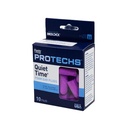 Flents Protechs Foam Ear Plugs, 10 Para z Case for Sleeping, Chrapanie, Głośny hałas, Podróżowanie, Koncerty, Budownictwo, Studiowanie, Praca, Strzelanie, NRR 33, Fioletowy, Jednorazowe, Made in USA