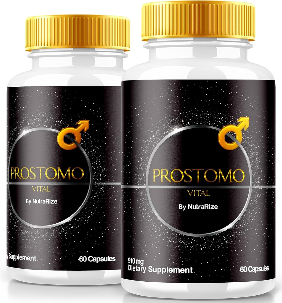 (2 Pack) Prostomo kapsułki - Oficjalna formuła do wsparcia Prostate Heath, All Natural Supplement to Regain Control & Osiągnąć ogólne Wellness, Premium Pros Tomo Pills Review (120 kapsułki)