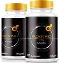 (2 Pack) Prostomo kapsułki - Oficjalna formuła do wsparcia Prostate Heath, All Natural Supplement to Regain Control & Osiągnąć ogólne Wellness, Premium Pros Tomo Pills Review (120 kapsułki)