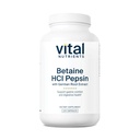 Vital Nutrigents Betaine HCL Pepsin with Gentian Root Extract Agregat 124; Digestive Enzym Formula do wspierania trawienia białka i Wchłanianie składników odżywczych * Agregat 124; Gluten, Dairy, Soy Free Agrest 124; 225 Kapsułki