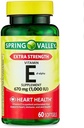 Witamina E D- Alpha Softgels, 670 mg (1000 j. m.), 60
