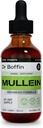 Mullein Leaf Liquid Extract 2 FL OZ - Extra Strenght | Advanced Formula - Natural Supplement Liquid Tincture - Lung Cleanse and Detox - Respiratory Health and Immune Support Drops