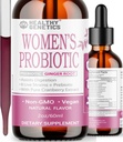 Probiotyki płynne dla kobiet 124; prebiotyczne + żurawinowe + probiotyki dla zdrowia trawiennego 124; Acidophilus Probiotic dla kobiet 124; mleczne wolne 124; wegańskie 124; nieGMO 124; gluten wolny 124; 30 Służenie