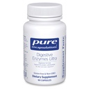 Pure Encapsulations Digestive Enzymes Ultra - Vegetarian Digestive Enzyme Supplement to Support Protein, Carb, Fiber, and Dairy Destination * - 90 kapsułki