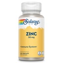 Solaray Cynk 50 mg Immune Support Kapsułki, 100 Hrabia, Wegan, Nasiona dyni