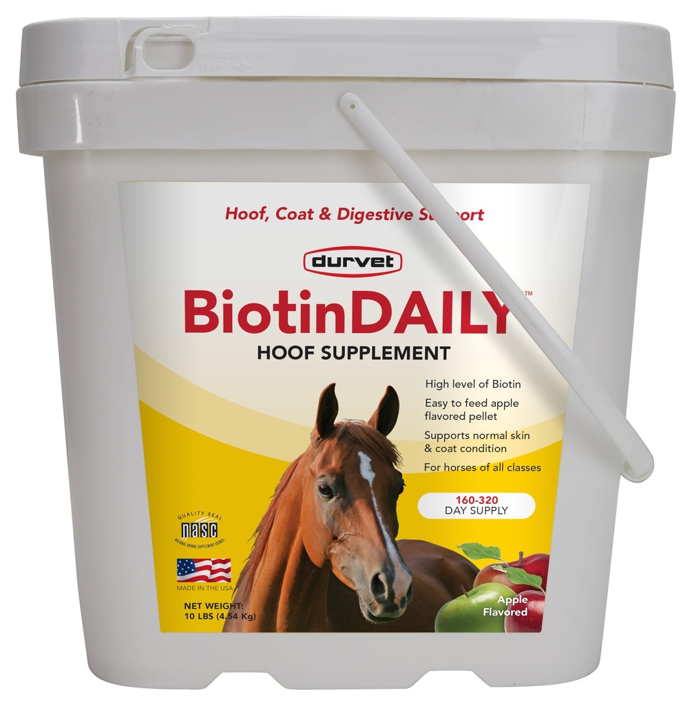 Durvet BIOTIN Daily 10 #, 10 Funt (745801100282)