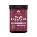 Ancient Nutrition Collagen Powder Protein, Multi Collagen Protein, Zhydrolizowane Kolagen Peptydy wspomaga skórę i paznokcie, Suplement Joint (Boost mózgu, 45 Służenie)