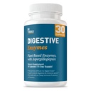 Dr Tobias Digestive Enzymes z Amylase, Bromelain, Lipase, Lactase, Protate, Papain & More, suplement diety z 18 Enzymy do trawienia i Gut Health, 30 Kapsułki, 15 Sług