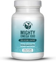 Potężna Omega 1000 Potężna Omega 3 Suplement 1000 MG EPA DHA Na kapsułkę Wysoka dawka Omega 3 Olej rybny Sourced - Trigliceryd Omega 3 Suplement kwasu tłuszczowego