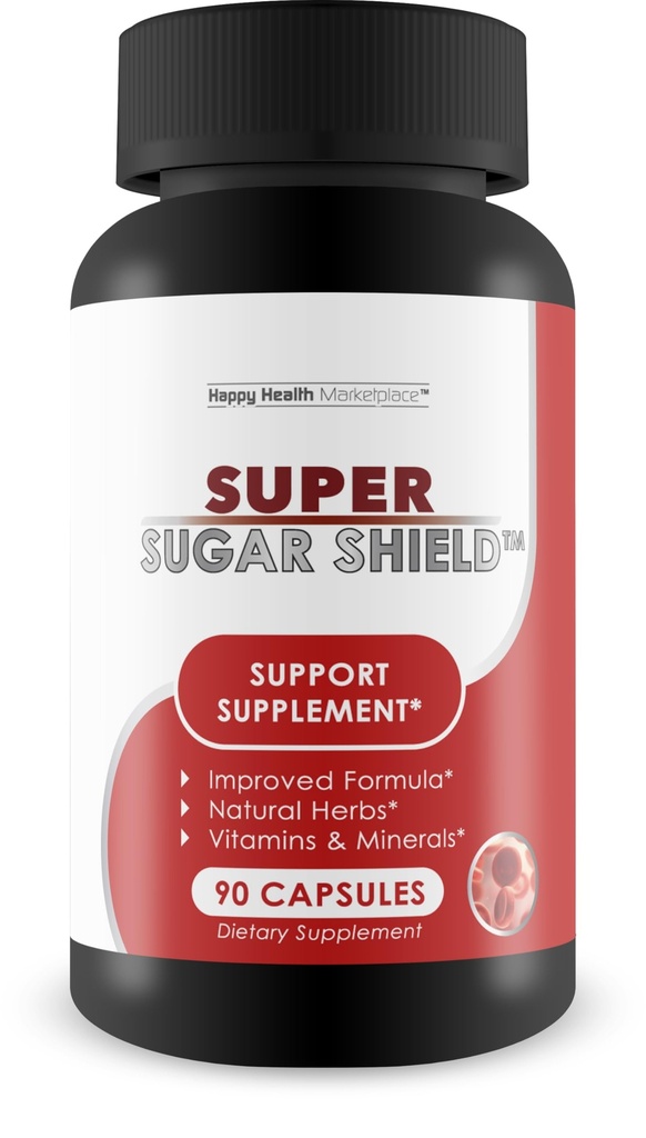 Super Sugar Support - Nasza najlepsza Berberine Glucose Supplement Supplement - Sugar Health Blood Health & Immune Health - Witamina, Mineral, Herbal Formula dla Advanced Supplement Support Supplement