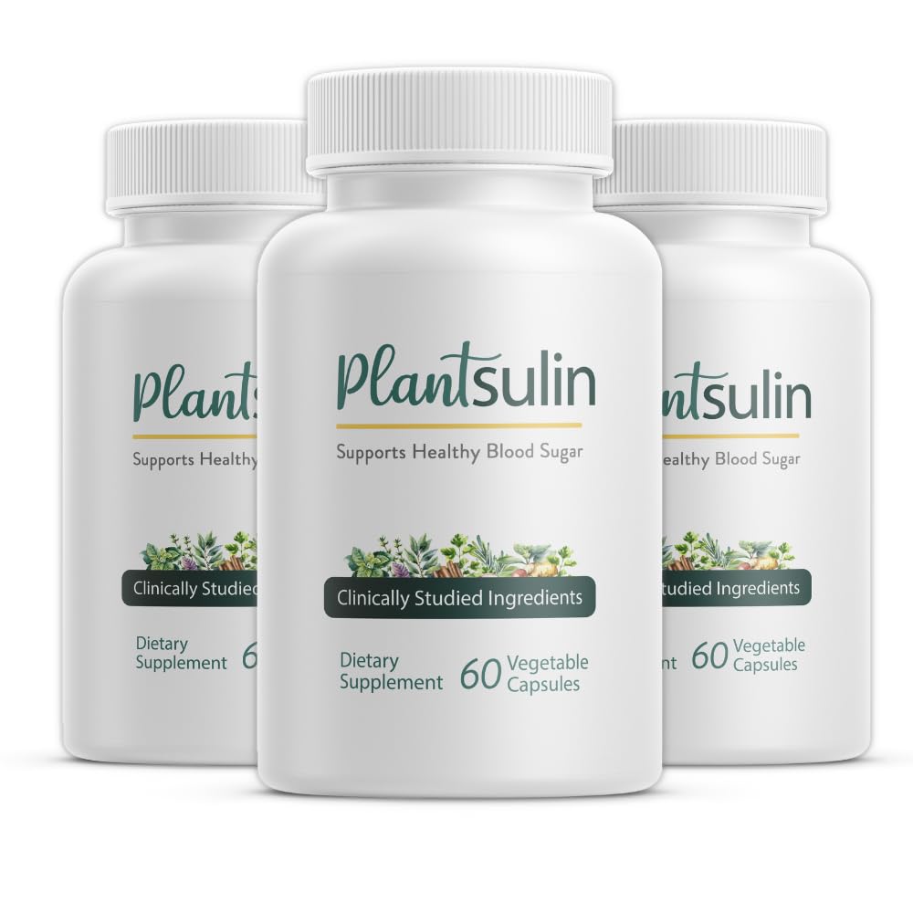 - Natural Blood Sugar Support Supplement - Mieszanka ziołowa z 11 ekstraktami bazującymi na plantacjach - Promotes Metabolic Health & Liver Support - 180 Kapsułek