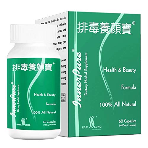 FAR LONG InnerPure ® 6 HERBSSupport Healthy Bovel Movements and Enhance Digestive Wellness. Promowanie regularności, Nurture Gut Health, i osiągnięcia równowagi trawiennej