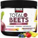 FAKTOR WYTWARZANIA CAŁKOWITY BEET ROOT Powder with Energy, NO3- T ® Nitrates to Support Circulation, Blood Pressure, Blood Flow, and Stamina - Plus Green Tea Extract. Suplement Superfood, 30 Służenia