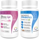NutraBlast Kwas borowy Podpory pochwowe Pasek z probiotyki waginalnej 124; Wspiera kontrolę zapachu 124; Żywność, UT & Intimate Zdrowie 124; Promotes Healthy Intimate Balance (30 Count)