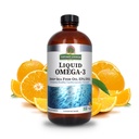 Nature 's Response Liquid Omega-3 Yellow 124; Deep Sea Fish Oil with EPA / DHA Dietary Supplement Yellow 124; Cardiviral Support Yellow 124; No Conservatives & gluten- Free 16oz (Opakowanie po 1)