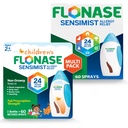 Flonaza Sensimist Ulga alergiczna Nasal Spray dla dorosłych i dzieci - 120 Rozpylacze Razem (2 Butelki 60 Rozpylaczy Każdy)
