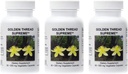Supreme Nutrition Golden Thread Supreme, 60 Pure Coptis Chinensis Vegetarian Kapsułki 124; Trzy opakowania