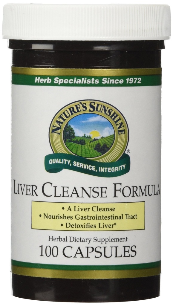 Nature's Sunshine Liver Cleanse Formula, 100 Capsules | A Blend of Herbs Designed to Nourish the Liver and Gallbladder Through Cleansing and Detoxification