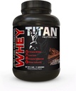 Proszek z białka serwatki Titan - Premium, Szybkie Absorbowanie Serwatka z 23g białka, BCAA, & Digestive Enzymes Per Serving - Wspiera Lean Muscle Mass & Optymalne trawienie - 5 funtów, Diabelskie ciasto spożywcze
