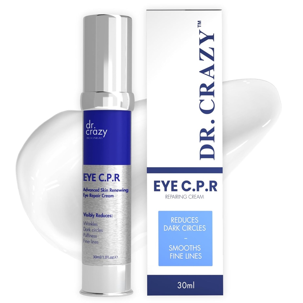 Resuscytacja oczu Zaawansowane leczenie naprawcze dla Ciemnych Kręgów, Puffiness & Bags Under Eyes - Retinol & Kofeina zasilany 30ml