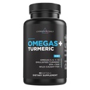 Livingood Daily Omega 3 6 9 Plus kurkumina kurkuminy kurkumy kurkumy kurkumy kurkumy kurkumy kurkumy kurkumy kurkumy kurkumy kurkumy, 60 Softgels - Fish Oil Omega 3 Supplements (EPA & DHA) for Men and Women - Mózg, Joint, Heart Health i Metabolizm - Made in USA