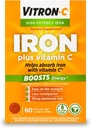 Vitron- C Wysoka potencja suplement żelaza z 125 mg witaminy C, 60