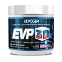 Evogen EVP 3D - Proszek do wstępnego treningu bez Stim dla mężczyzn i kobiet 124; Bezcukrowy Pretim bez Stim z Beta Alanine i Kreatyna dla energii i pompy 124; Jabłko jagodowe 124; 40 Służenie
