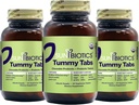 SUNBIOTICS Tummy Tabs - Probiotyczne tabletki do żucia i prebiotyczne tabletki z 18 Milionami CFU z 4 Probiotycznymi cieśninami dla dobrego Gut Flora, Immune System, & Balanced Microbiome - Vanilla, (Opakowanie 3)