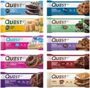Bary z białkami odżywczymi, Różne 10 Pakiety odmian aromatycznych - Wysokie białko, Niskie węglowodany, Gluten Free, Keto Friendly - 2.12 Bary Oz - 12 Hrabia