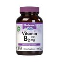 Bluebonnet Nutrition Witamina B2 100 mg, Dla zdrowia układu sercowo-naczyniowego i nerwowego, Soy- Free, Gluten- Free, Kosher Certified, Dairy- Free, Wegan, Non-GMO, 100 Kapsułki wegetariańskie, 100 Służenie