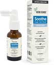 Herb Sense Throat Comfort Spray Agregat 124; Chłodzenie i Soothing z Slippery Elm, Echinacea & Rumianek Agregat 124; Ekstrakty naturalne (1 fl oz)