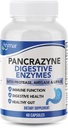 Arymar Pancrazyne Probiotyki, Enzymy z Amylazą, Protekcją, Lipazą i Lactobacillus, Gut Health & Digestive Supplement, 60 Kapsułki