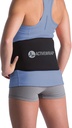 ActiveWrap - Back Ice Pack for Back Pain, obrzęk, skurcz, skurcz, sztywność i więcej, wielokrotnego użytku Ice Pack dla urazów z taśmy kompresji, Zastosowanie do terapii na gorąco i zimno, małe / średnie