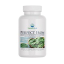 Nature's Lab Perfect Iron 25mg Dietary Supplement - Gentle Non-Constipating Formula - Supports Healthy Red Blood Cells & Energy Levels - 180 Capsules (6 Month Supply)