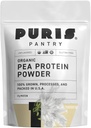 PURIS ® Organic Pea Protein Powder, 100% Made in the USA, 2 LB Unflavored, Certified Organic, Vegan, Gluten Free, Dairy Free, Non GMO, Plant- Protein, Keto, BCAA (2 Funt (12 sztuk), Unflavored)